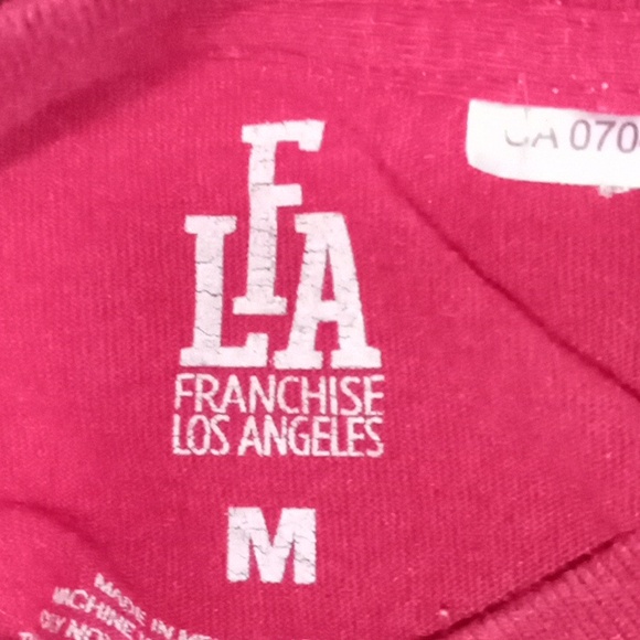 Franchise Los Angeles Japanese Art, Burgundy, Bear with money pot, Size M - Picture 2 of 5